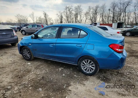 2019 Mitsubishi Mirage G4 Es z USA, uszkodzony, nr VIN ML32F3FJ9KHF08051